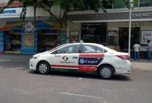 Chiến dịch quảng cáo trên xe taxi của Casper