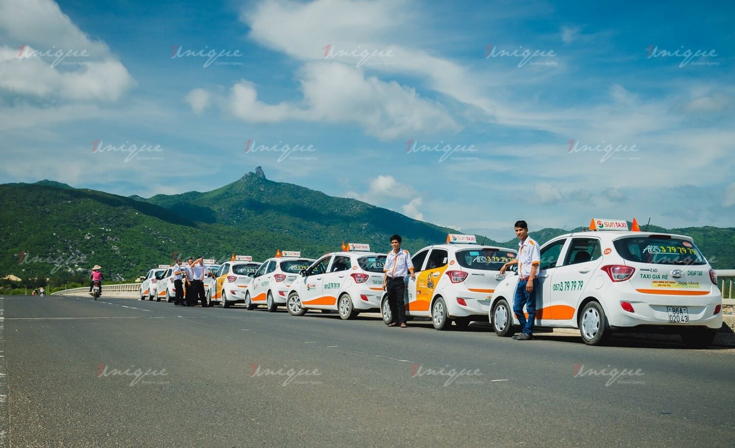 quảng cáo trên sun taxi