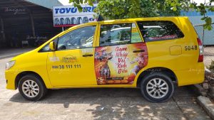 Chiến dịch quảng cáo trên xe taxi của Thục Sơn Kỳ Hiệp